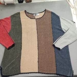 C.S.T. Sport Colorblock Sweater - Size 4X